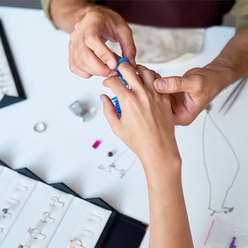 Ring Sizing Service at Tulsa Diamond House